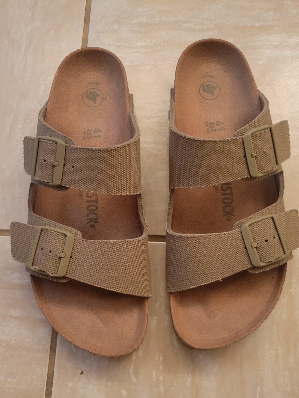 Birkenstock Vegan Arizona Sandals Women 10